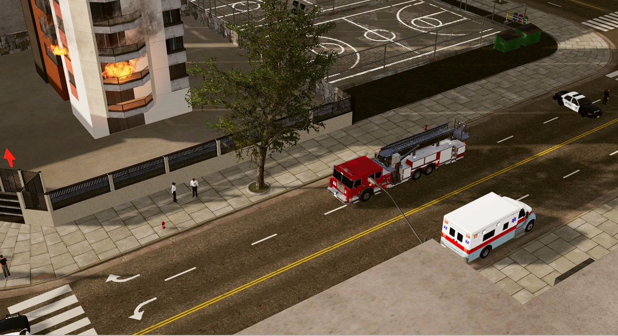 Idaho Fire Service Technology Simulator 5th Wheel Trailer - Passenger Side